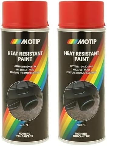 MOTIP 04040 Hitzefest rot 400 ml (Packung mit 2) von MOTIP