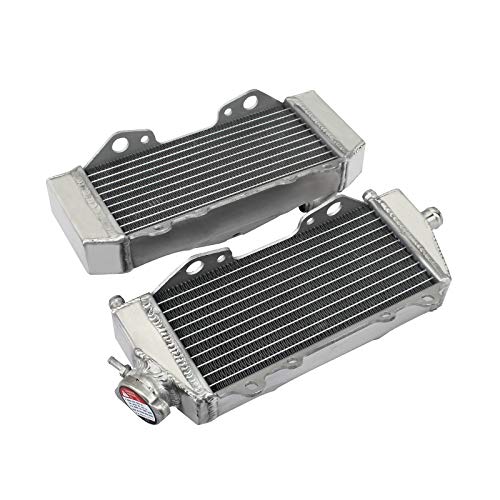 Kühler Radiator Kompatibel für Kawasaki KX 125 03-08 rechts Links (Paar) von MOTO GUARD