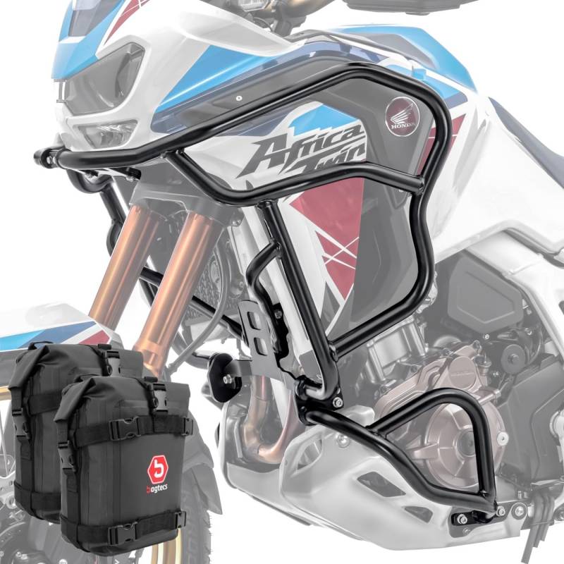 Set Sturzbügel + Taschen XL für Honda Africa Twin Adventure Sports 1100 20-23 von MOTO GUARD