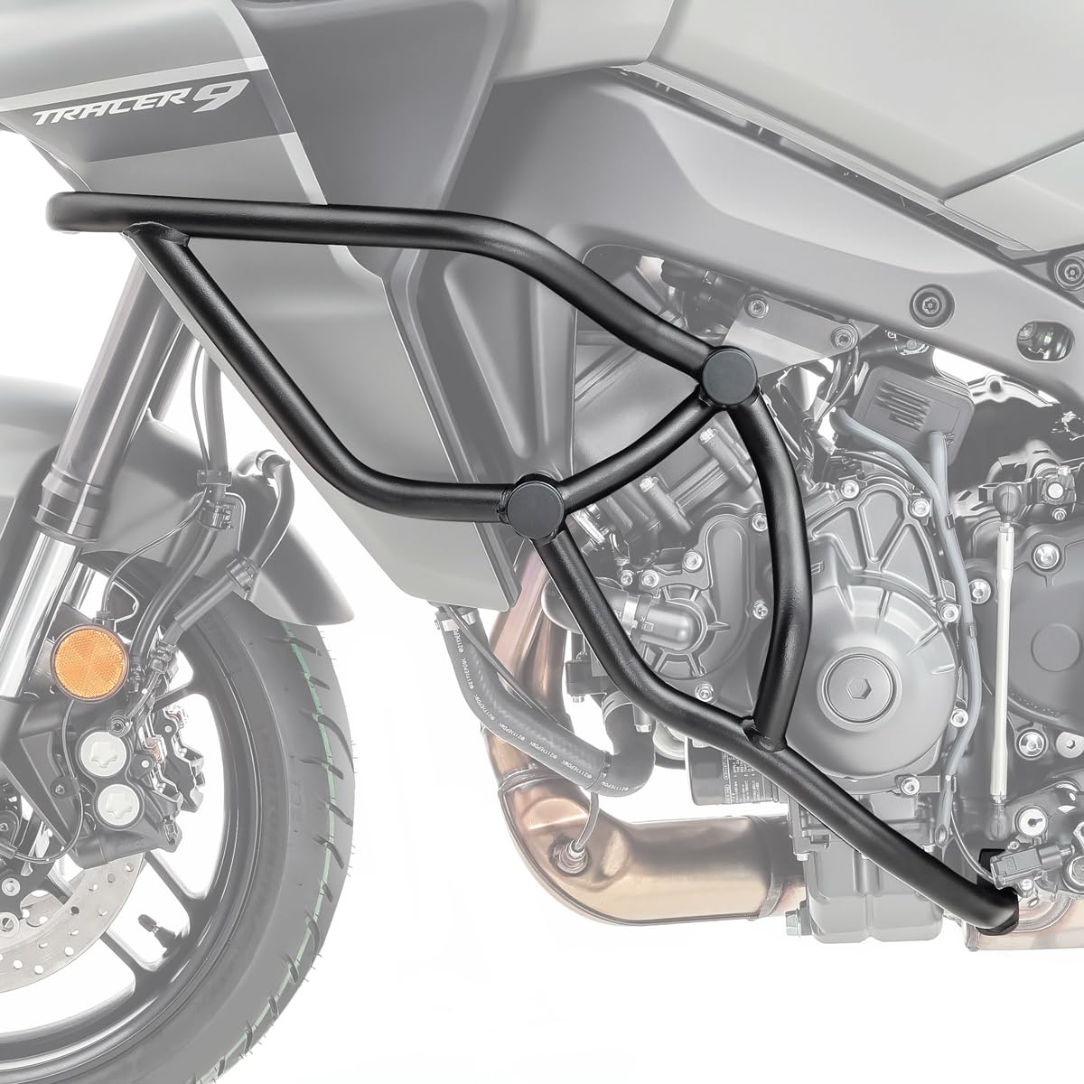 Sturzbügel für Yamaha Tracer 9 / GT 21-24 Motor Schutzbügel KT11 schwarz von MOTO GUARD