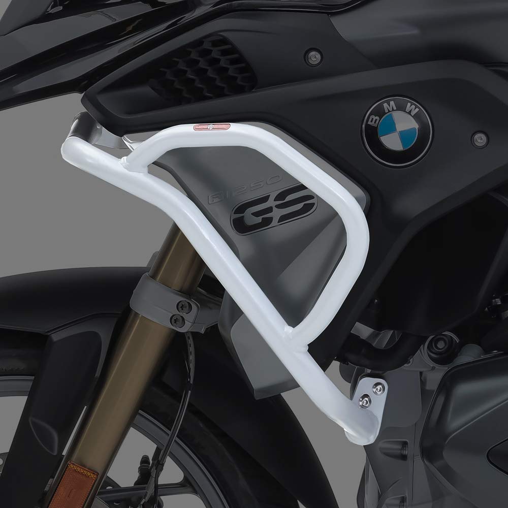 Verkleidungsschutzbügel L für BMW R 1200 GS 17-18 Tank-Sturzbügel oben hellgrau von MOTO GUARD