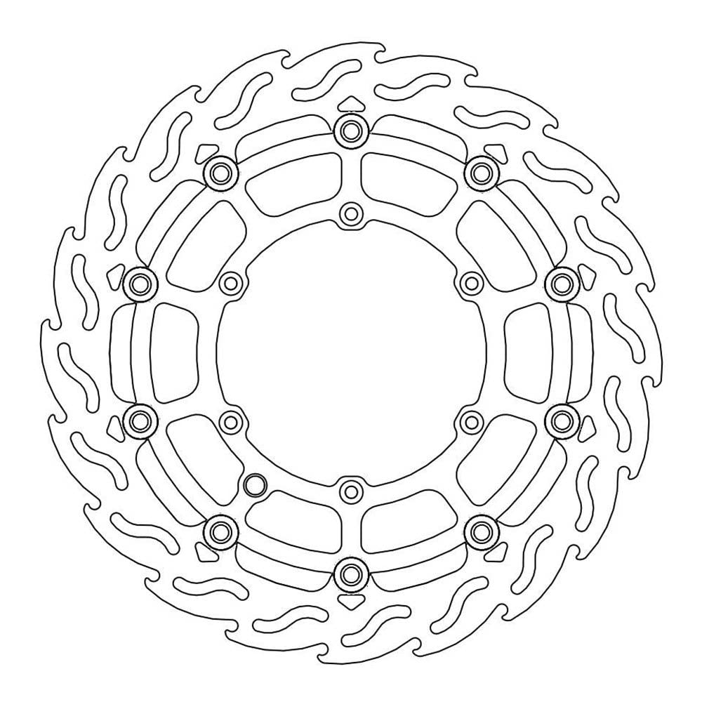 BRAKE DISC FLAME RACING SM FR von MOTO-MASTER