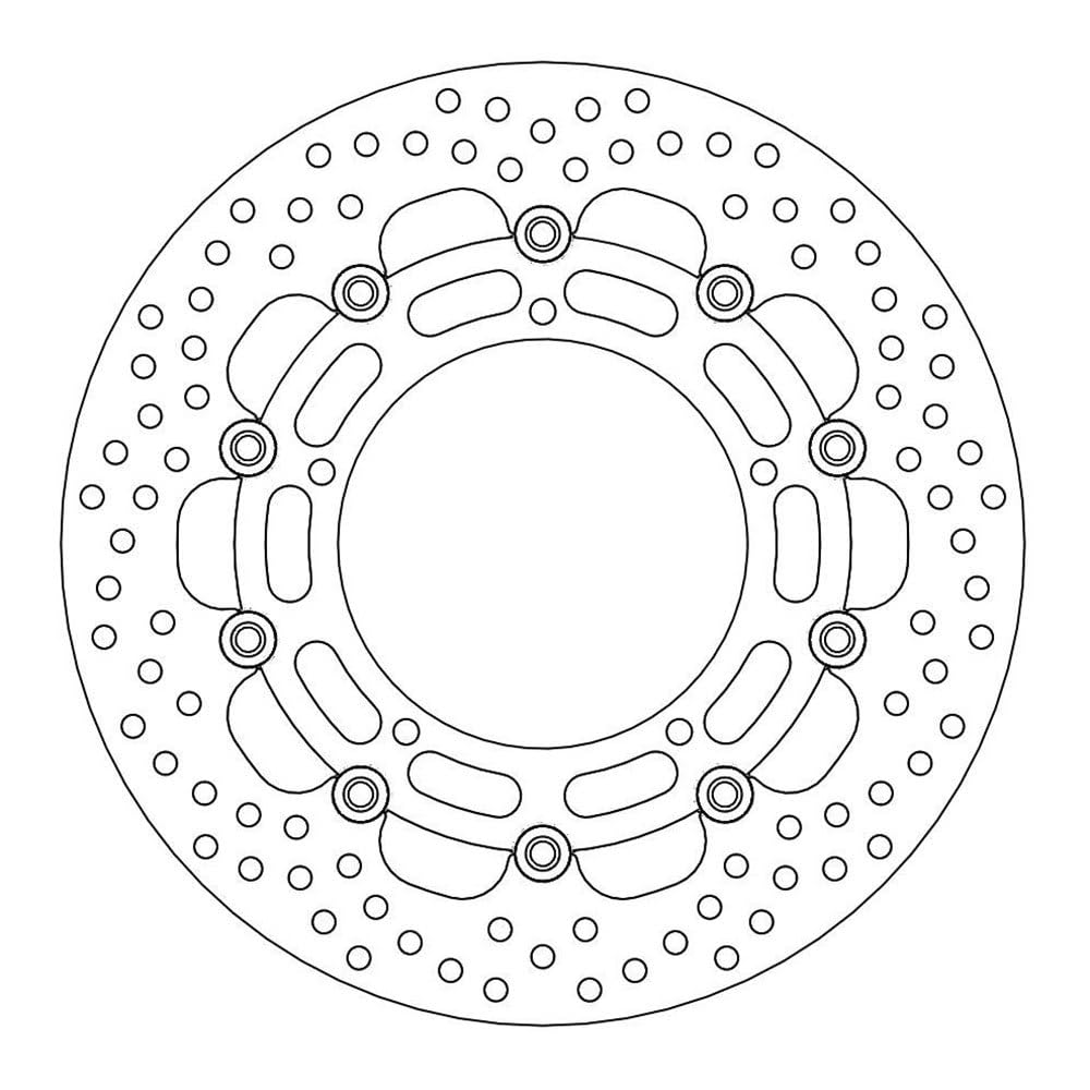 BRAKE DISC HALO FLOAT FT von MOTO-MASTER