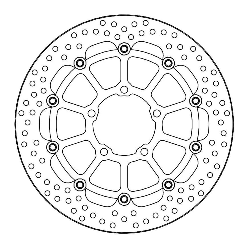 BRAKE DISC HALO FLOAT FT von MOTO-MASTER