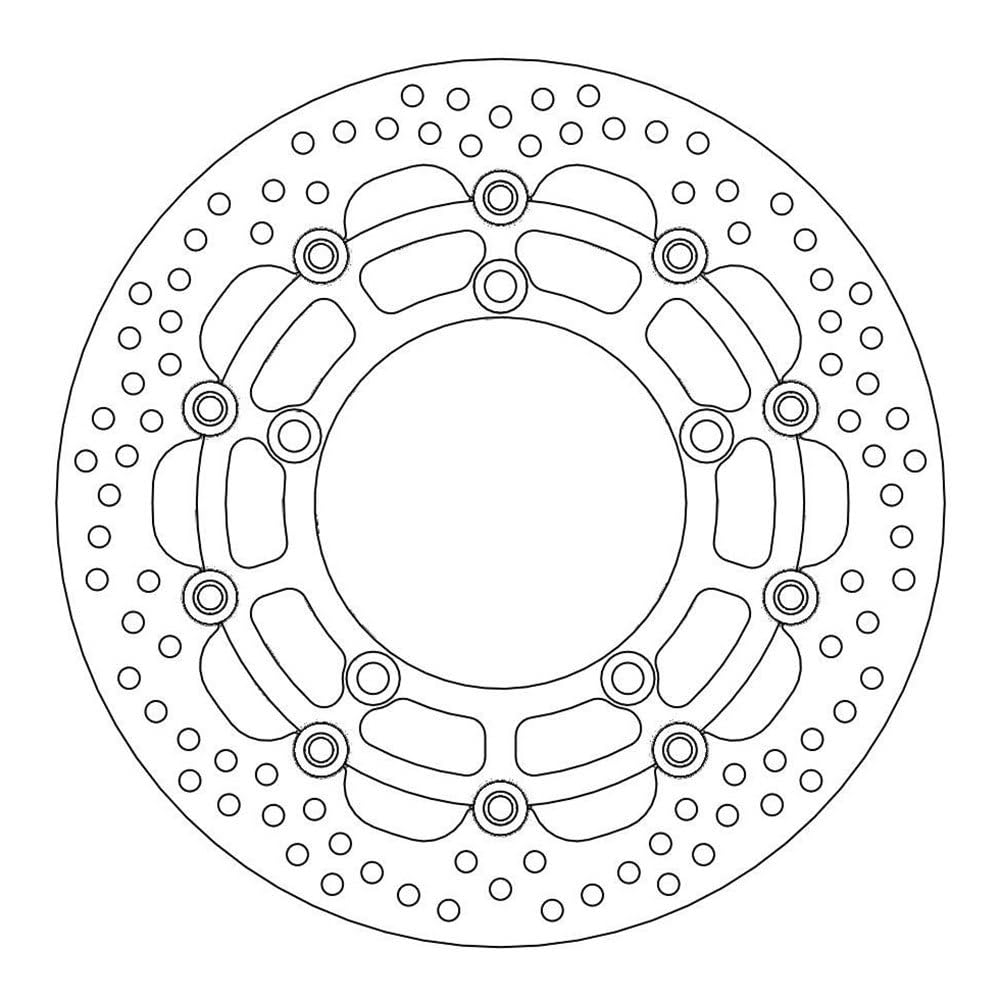 BRAKE DISC HALO FLOAT FT von MOTO-MASTER