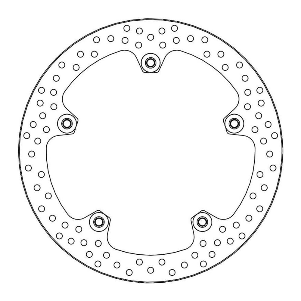 BRAKE DISC HALO FLOAT FT von MOTO-MASTER