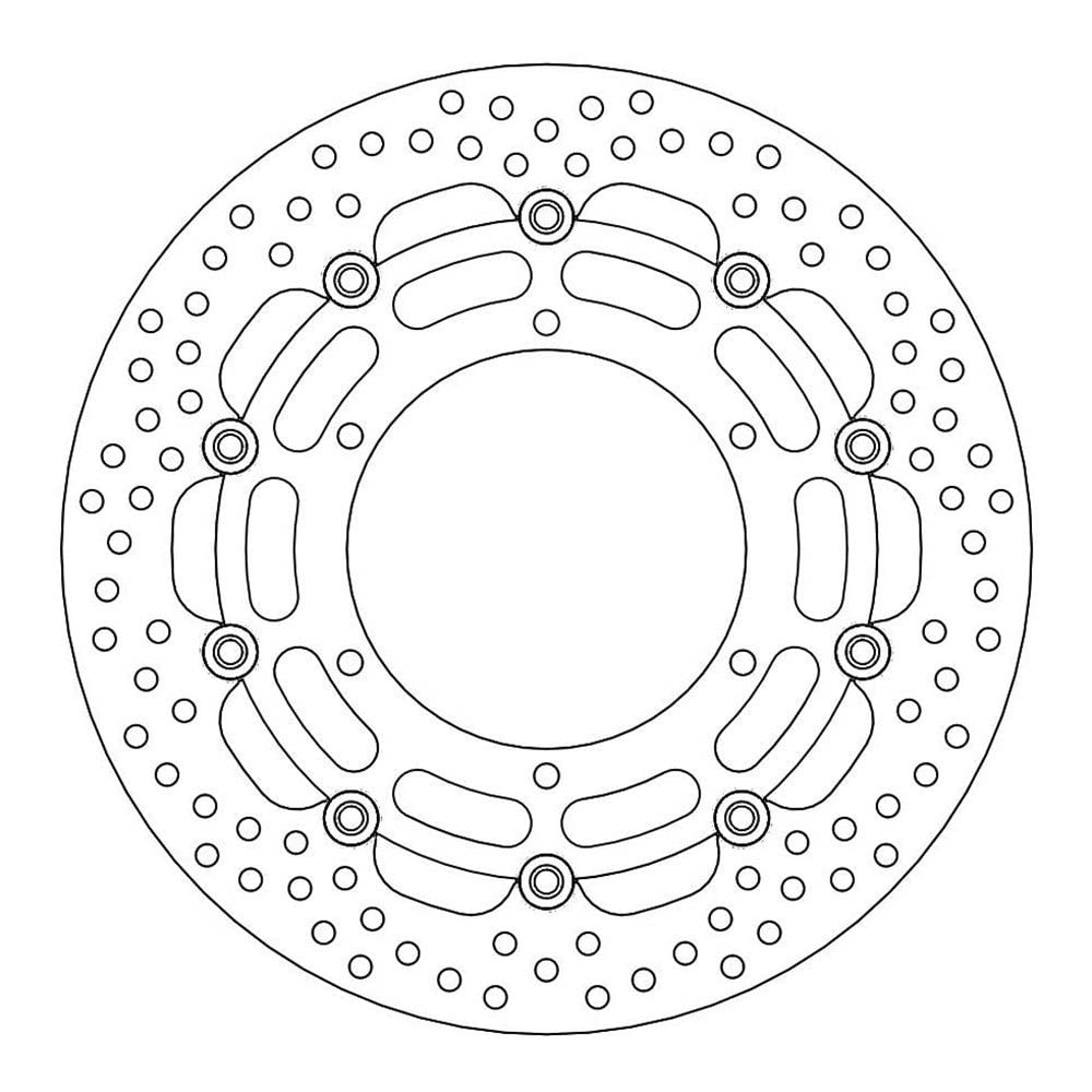 BRAKE DISC HALO FLOAT FT von MOTO-MASTER