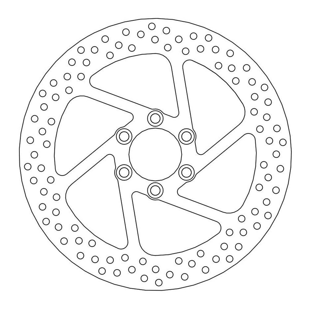 BRAKE DISC HALO FRONT von MOTO-MASTER