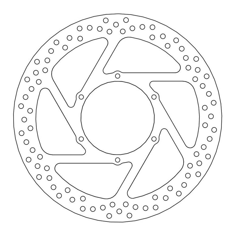 BRAKE DISC HALO FRONT von MOTO-MASTER