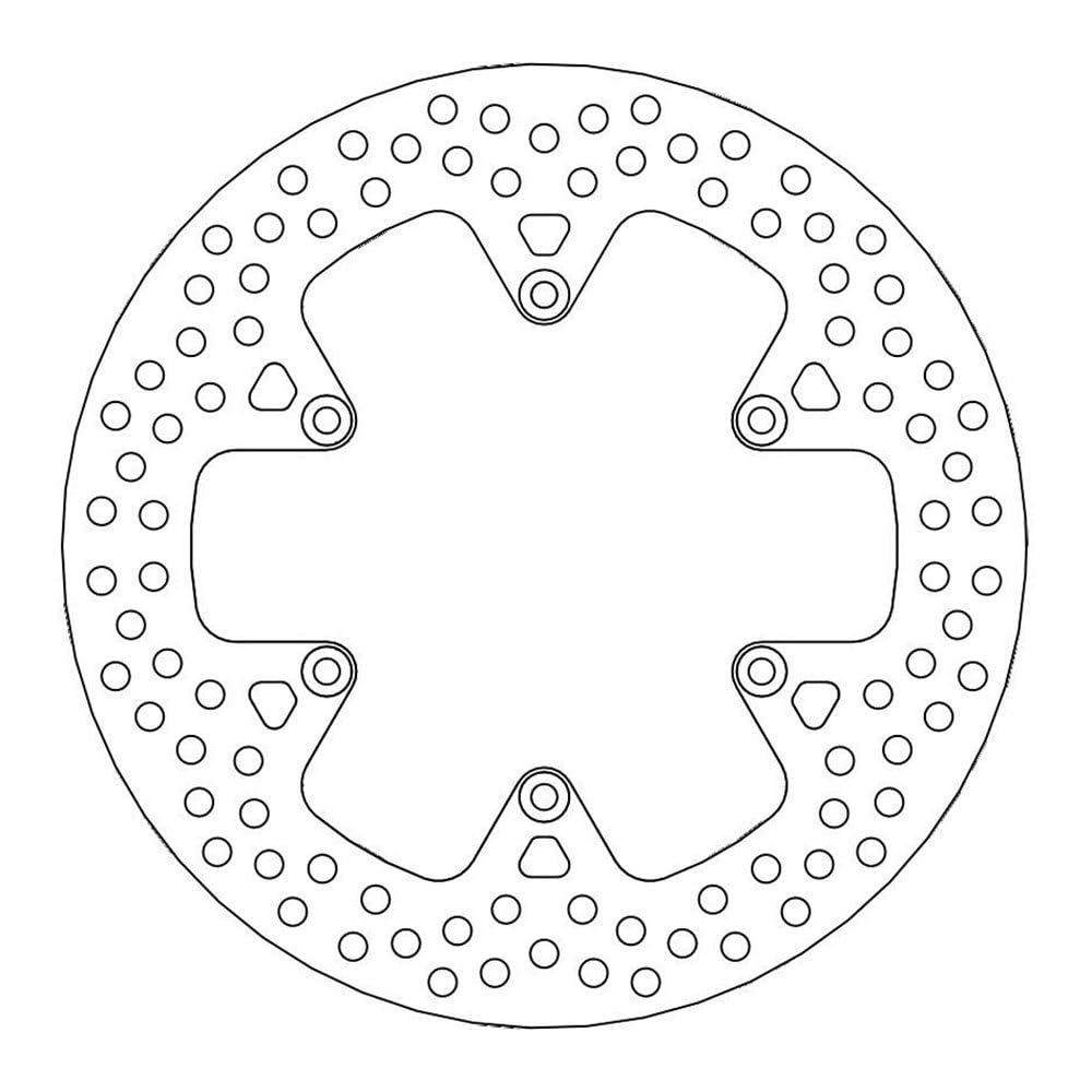 BRAKE DISC HALO REAR von MOTO-MASTER