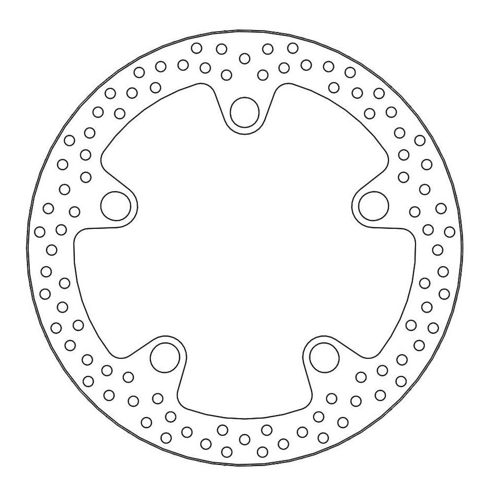 BRAKE DISC HALO REAR von MOTO-MASTER