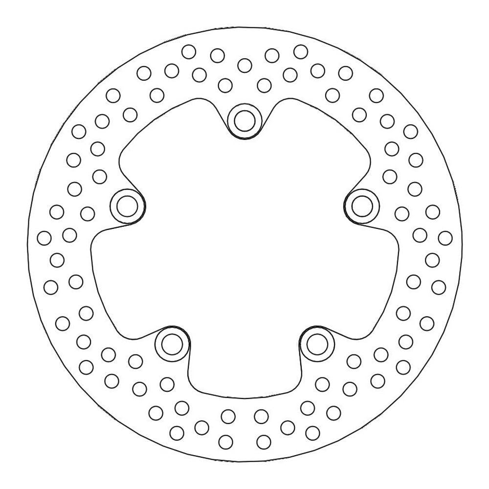 BRAKE DISC HALO REAR von MOTO-MASTER