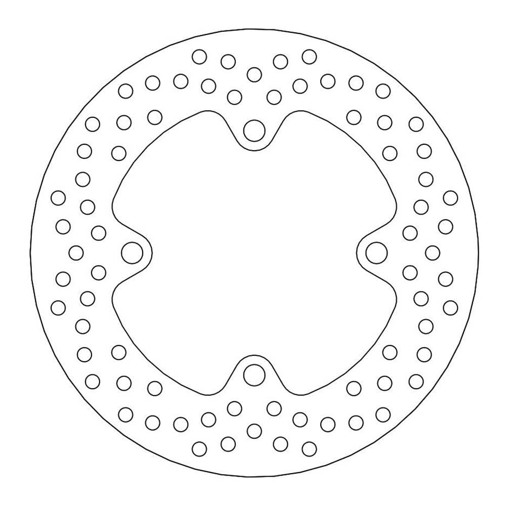 BRAKE DISC HALO REAR von MOTO-MASTER