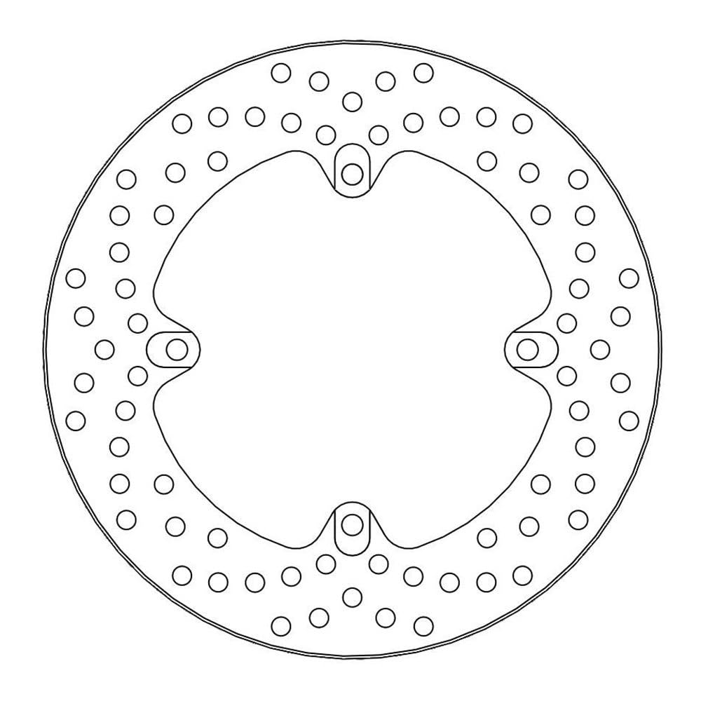 BRAKE DISC HALO REAR von MOTO-MASTER