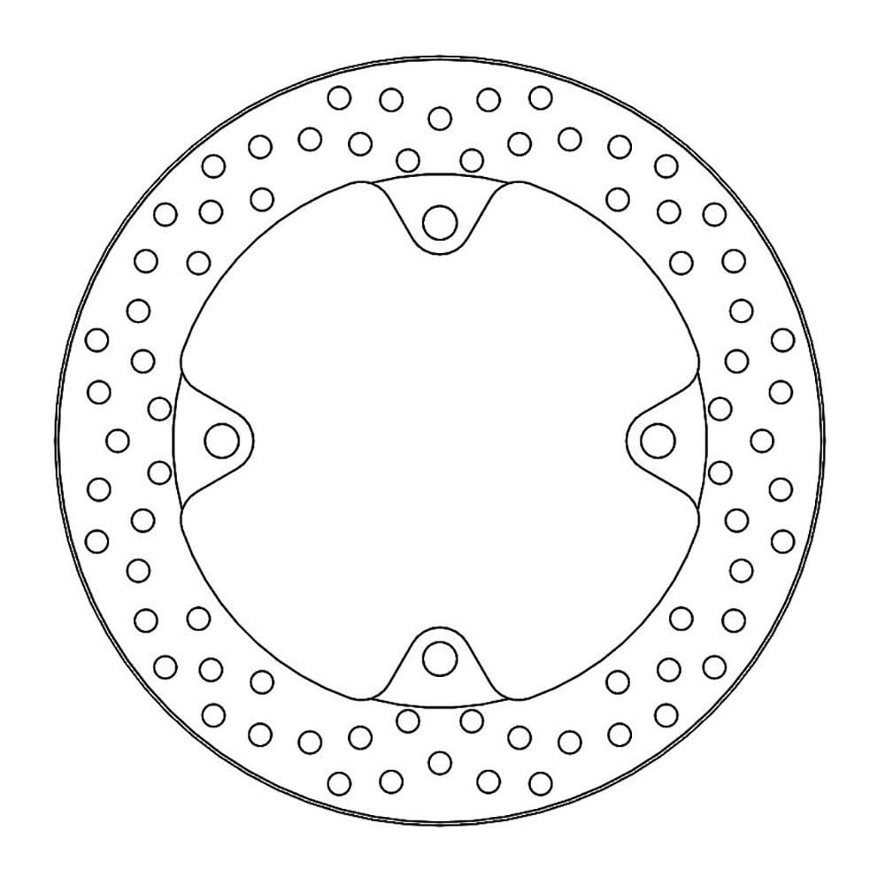 BRAKE DISC HALO REAR von MOTO-MASTER