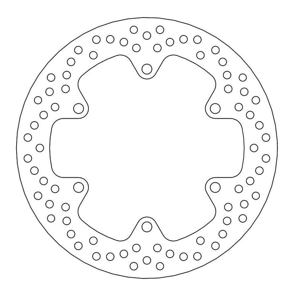 BRAKE DISC HALO REAR von MOTO-MASTER