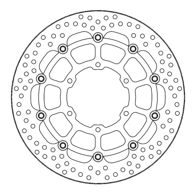 BRAKE DISC HALO T-FLOATER FT von MOTO-MASTER