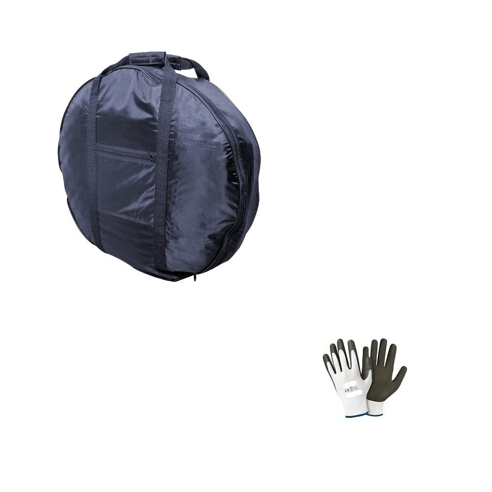 KOMPATIBEL MIT IVECO FÜR ERSATZRAD MIT Reissverschluss UND Griffe Size M 15X58CM Protect Rad FÜR WASSERFREIE Garage von MOTO SPORT MONDO