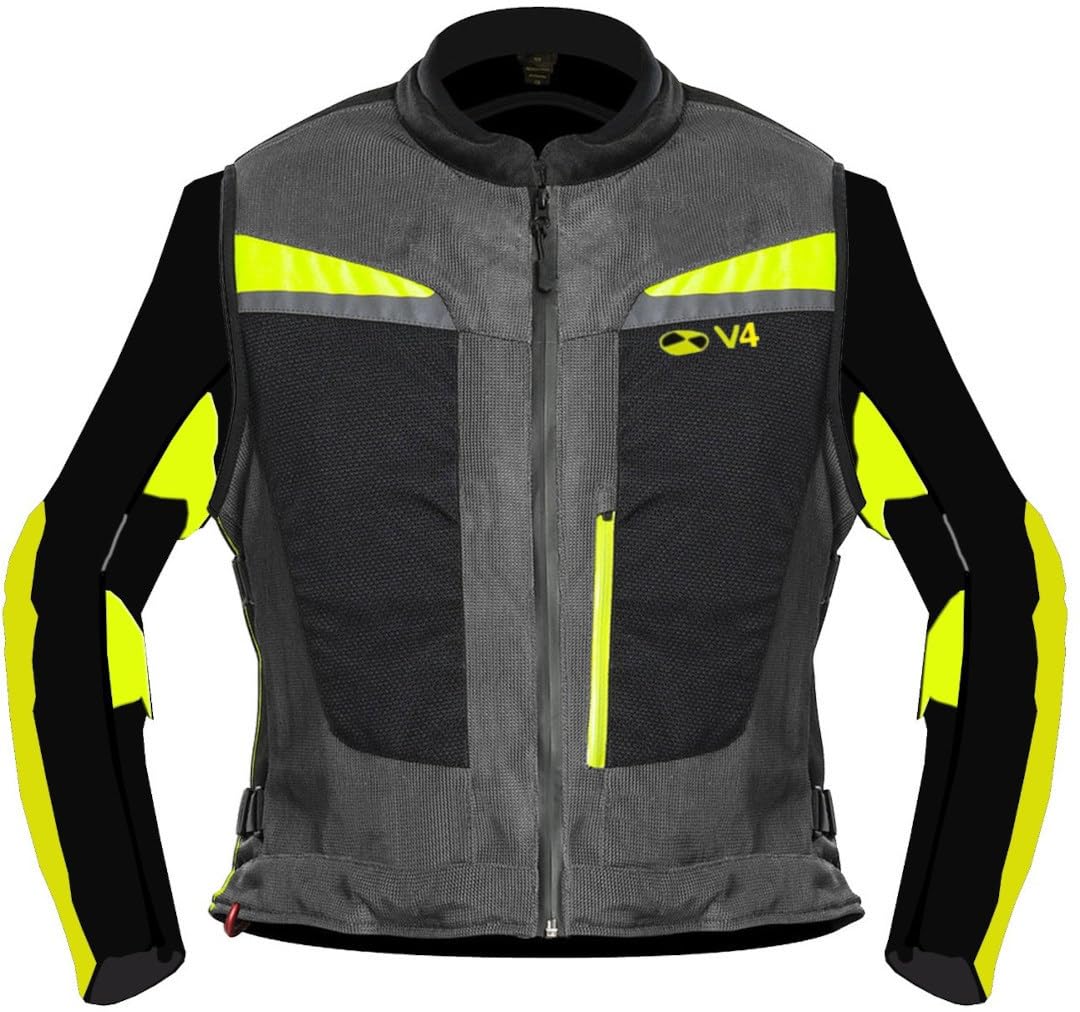 MOTOAIRBAG MAB v4.0 Airbag Jacke, grau, L/XL von MOTOAIRBAG