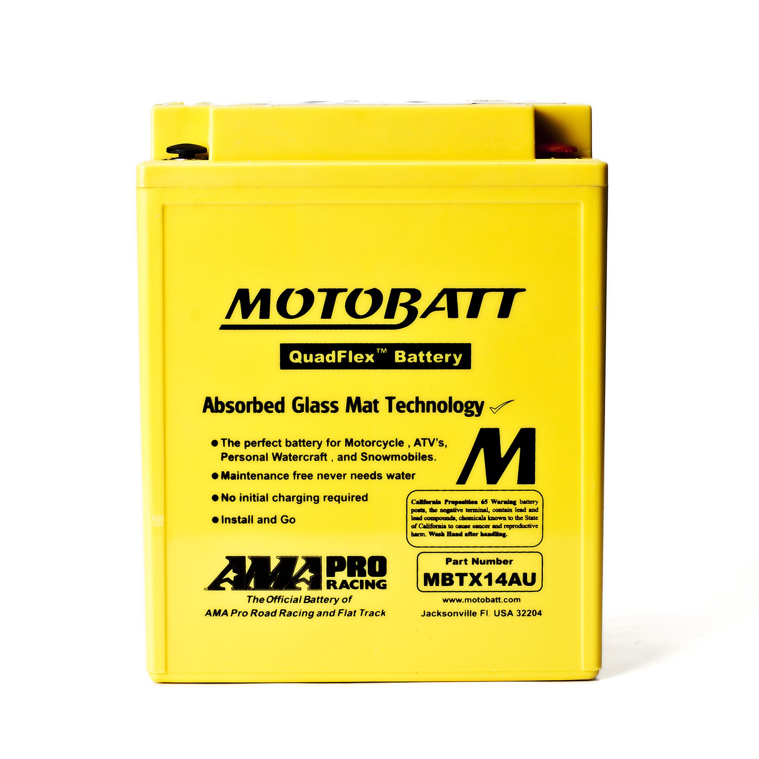 Batterie Motobatt MBTX14AU von MOTOBATT