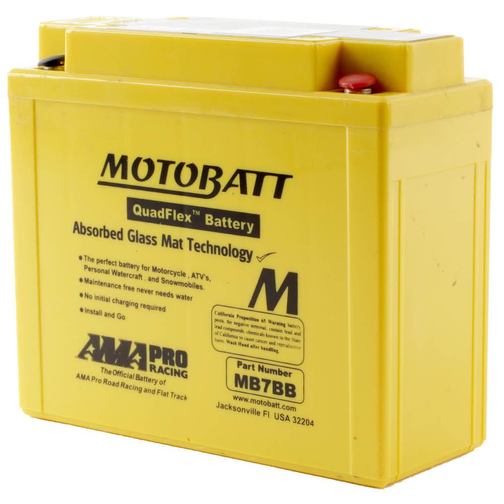 MB7BB MOTOBATT Quadflex AGM Bike Batterie 12V 9Ah von MOTOBATT