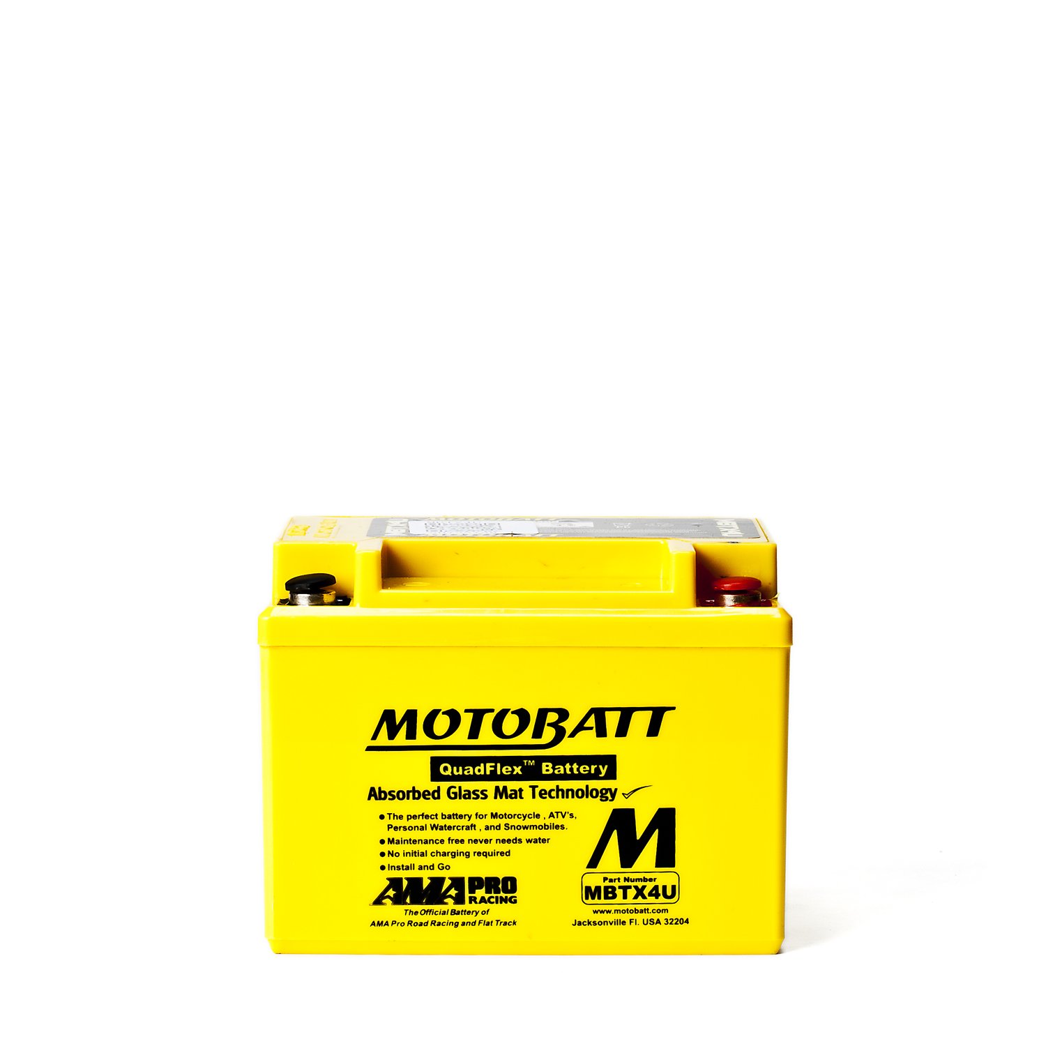 MOTOBATT Batterie MBTX4U Preis inkl. gesetzlichen Batteriepfand 7,50€ inkl. Mwst von MOTOBATT