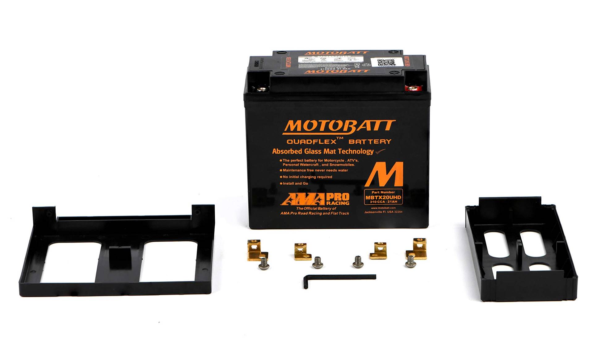 MOTOBATT Batterie Moto, – MBTX20UHD, 19.1 x 10.8 x 21 cm von MOTOBATT