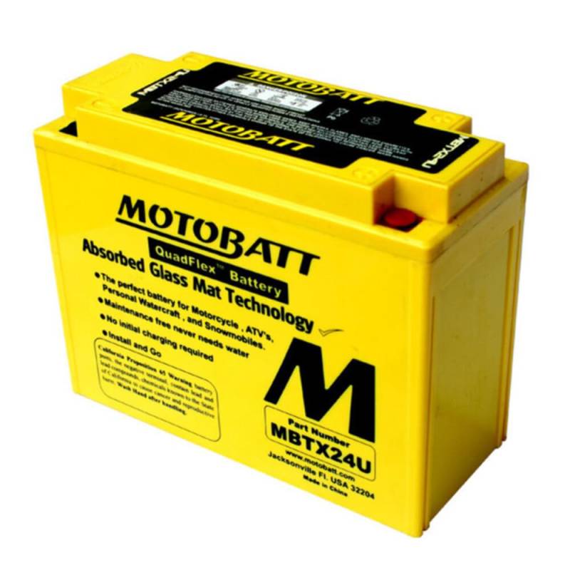 Motobatt MBTX24U Motorrad Batterie von MOTOBATT