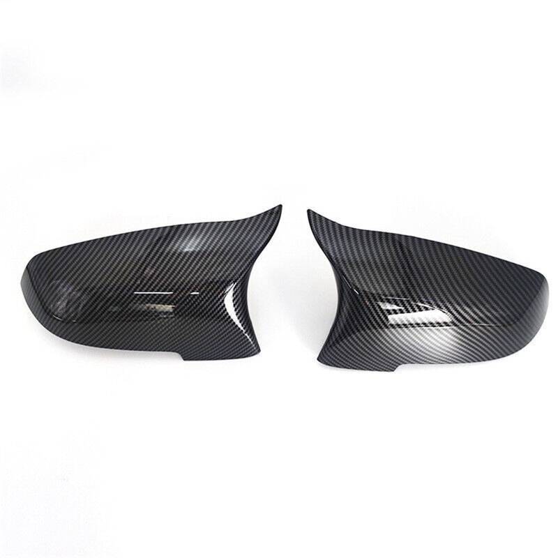 MOTOHIRO Passend for BMW 5 6 7 Series F10 F11 F18 F12 F13 F01 F02 F06. Auto-Ersatz-Rückspiegel-Abdeckung, Flügelkappe, Außentür-Gehäuseverkleidung Außenspiegel-Abdeckkappen (Color : Carbon) von MOTOHIRO