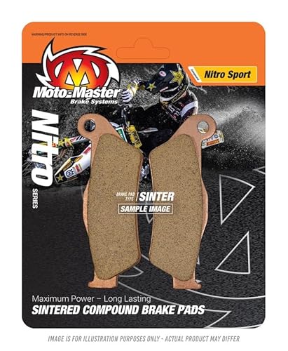 MotoMaster 94522 Brake Pads Nitro Race, REAR, Kawasaki 07-16 KLX450, 06-18 von MOTOMASTER