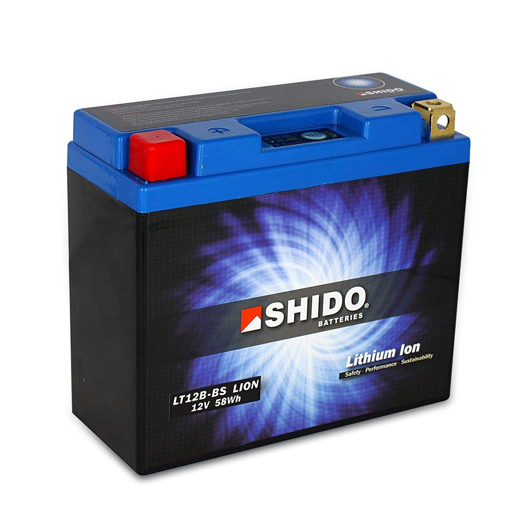 Batterie 12V 4,8AH(10AH) YT12B-BS Lithium-Ionen Shido 51291 1200 Multistrada S ABS A3 14 von MOTOMENT