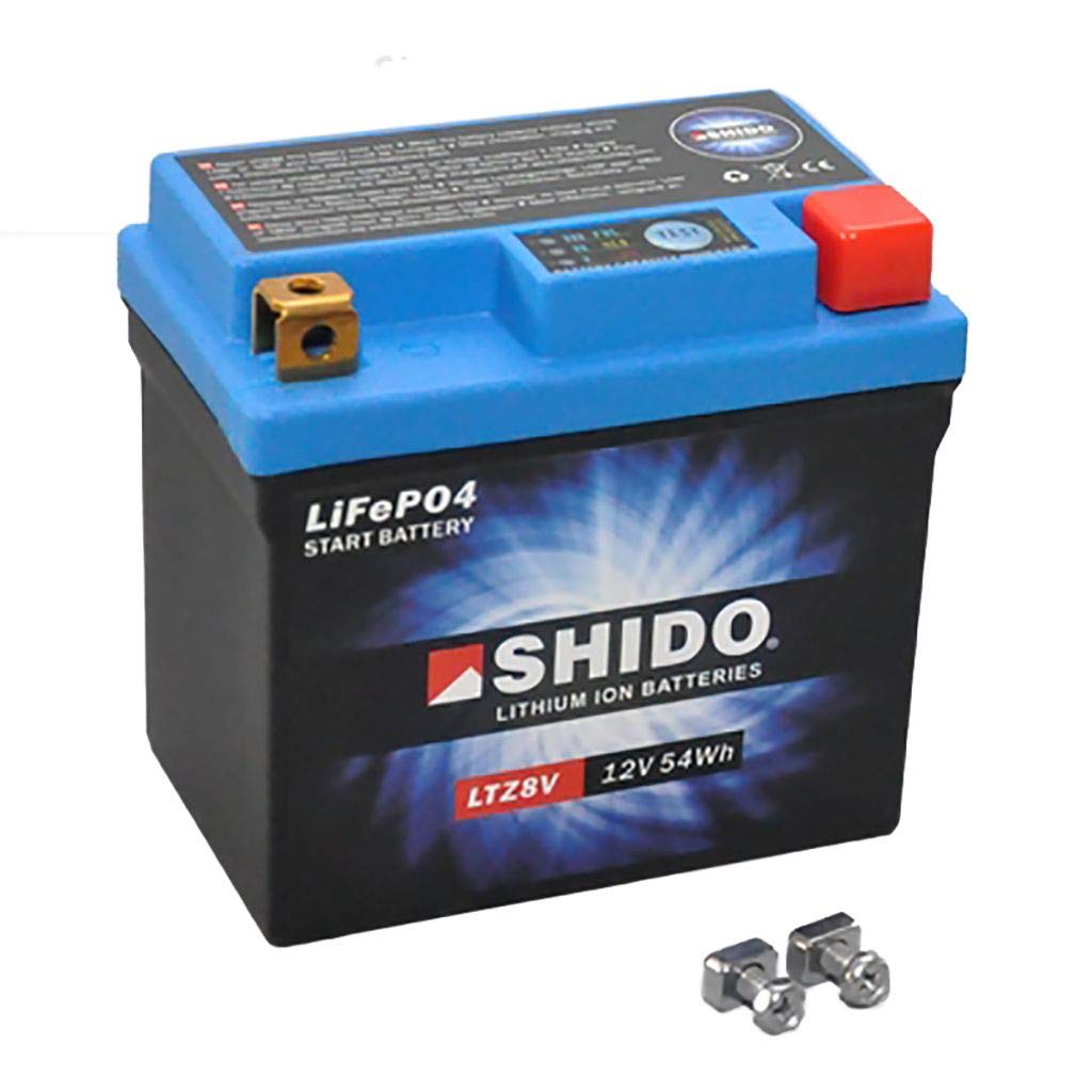 Batterie 12V 4.5AH(9AH) LTZ8V Lithium-Ionen Shido CR-F 250 L ABS MD44 17-18 von MOTOMENT