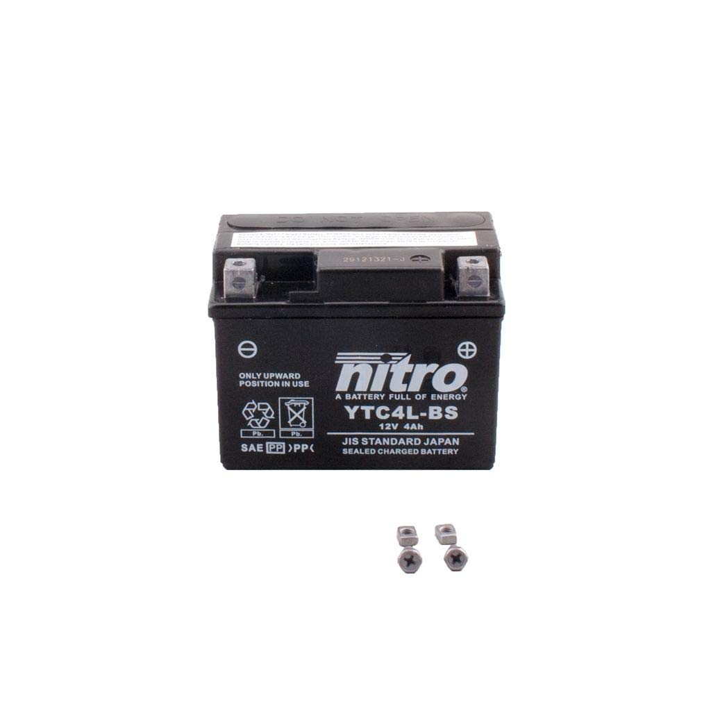 Batterie 12V 4AH YTX4L-BS Gel Nitro 50314 XT 600 K H 3TB 91-93 von MOTOMENT