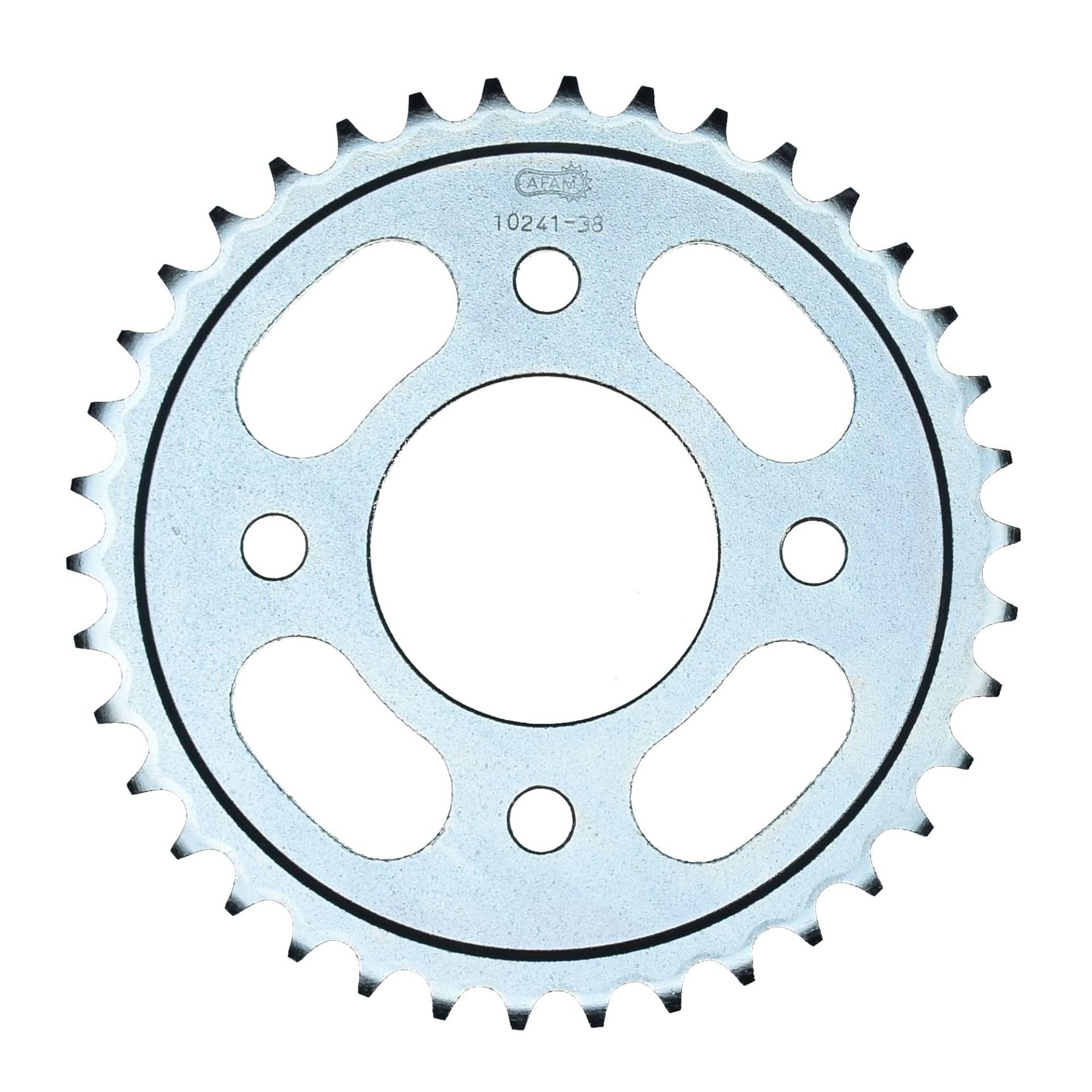 MOTOMENT Kettenrad passend für Honda Z 125 Monkey ABS JB03 2022-2024, Zähnezahl: 38, Teilung: 420, Material: Stahl von MOTOMENT