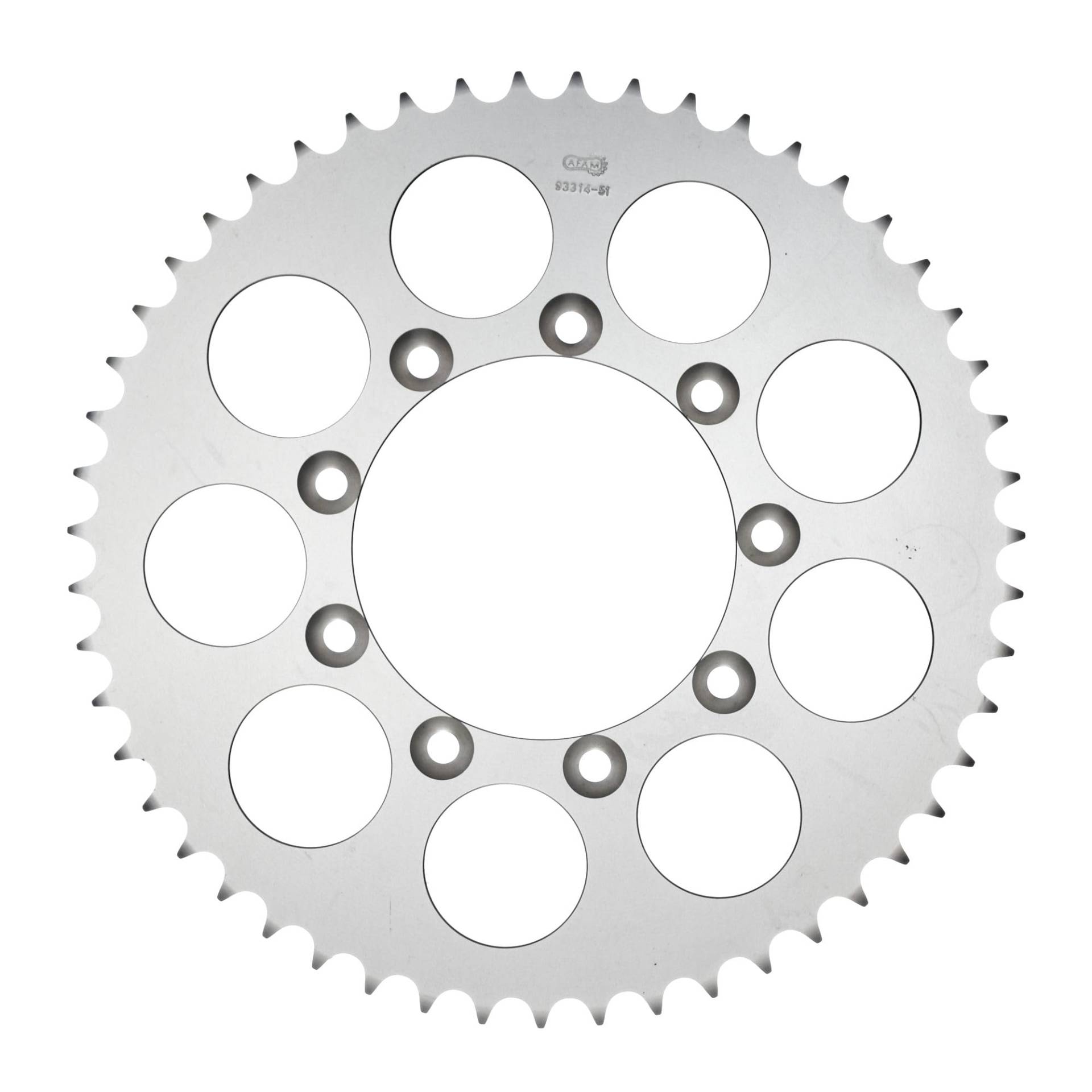 MOTOMENT Kettenrad passend für tm Racing EN 300 2005-2008, Zähnezahl: 49, Teilung: 520, Material: Alu von MOTOMENT