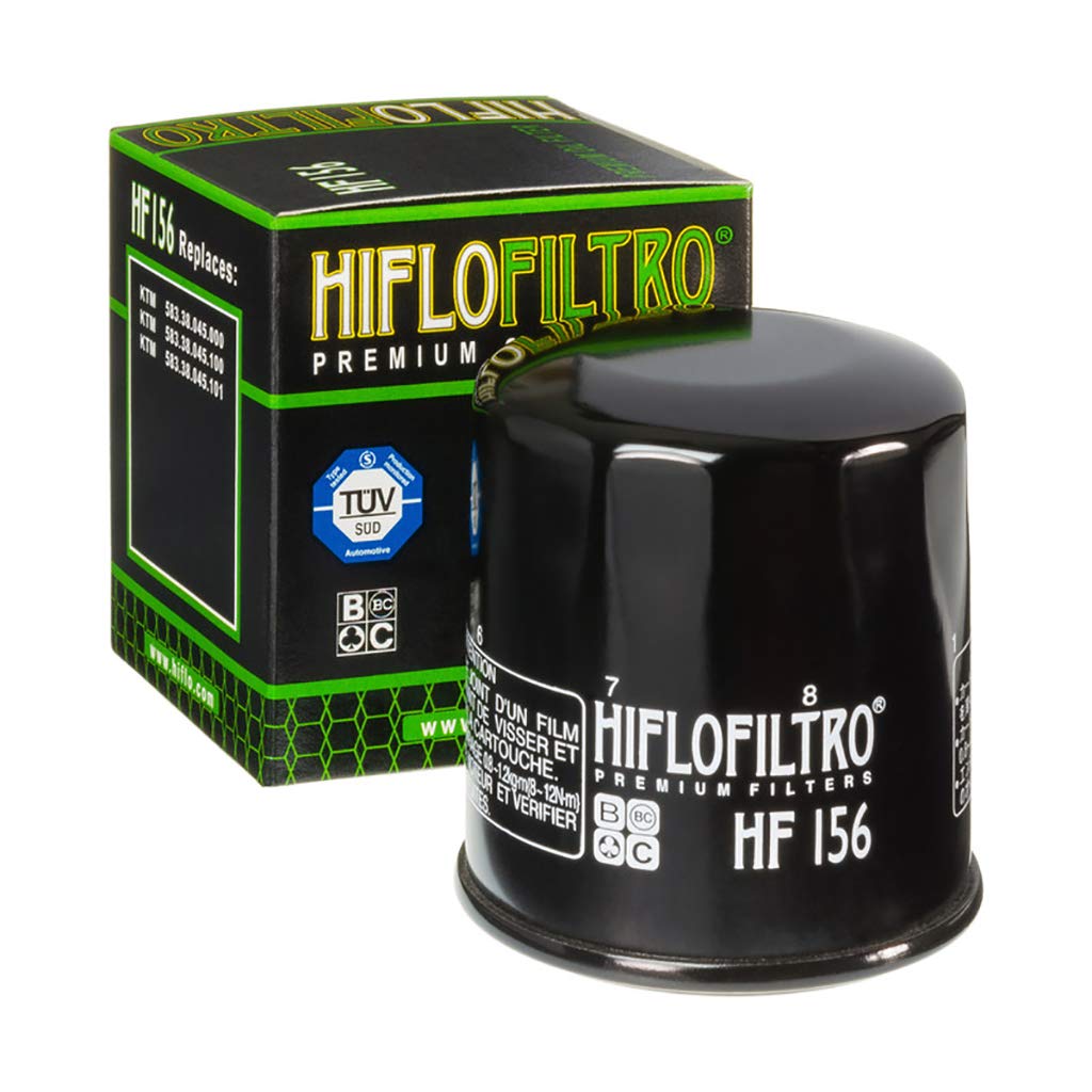 Ölfilter Hiflo HF156 Schwarz passend für 640 Duke II E DK II 2000-2007 von MOTOMENT