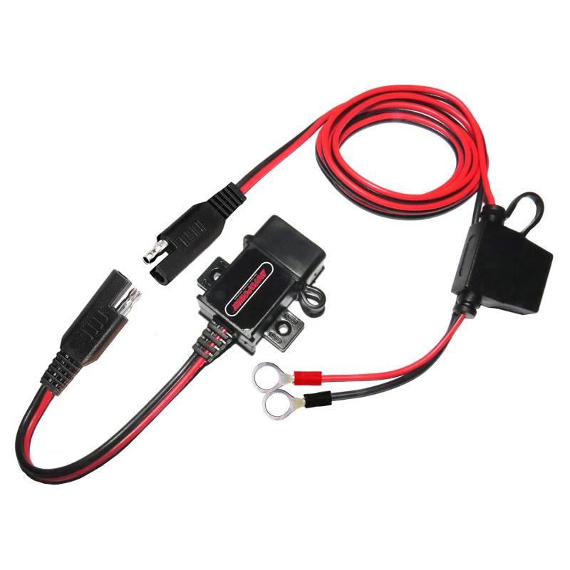 MOTOPOWER MP0609A 3,1 Amp Motorrad USB-Ladegerät Kit für Telefon, GPS oder Sportkamera von MOTOPOWER