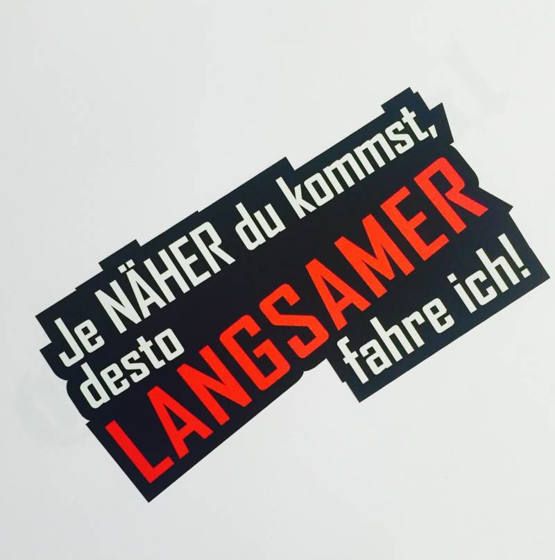 Schönheits Shop Je näher Autoaufkleber Tuning Sticker Dub Decal Dapper Illest Aufkleber Shocker von MOTORHOOK