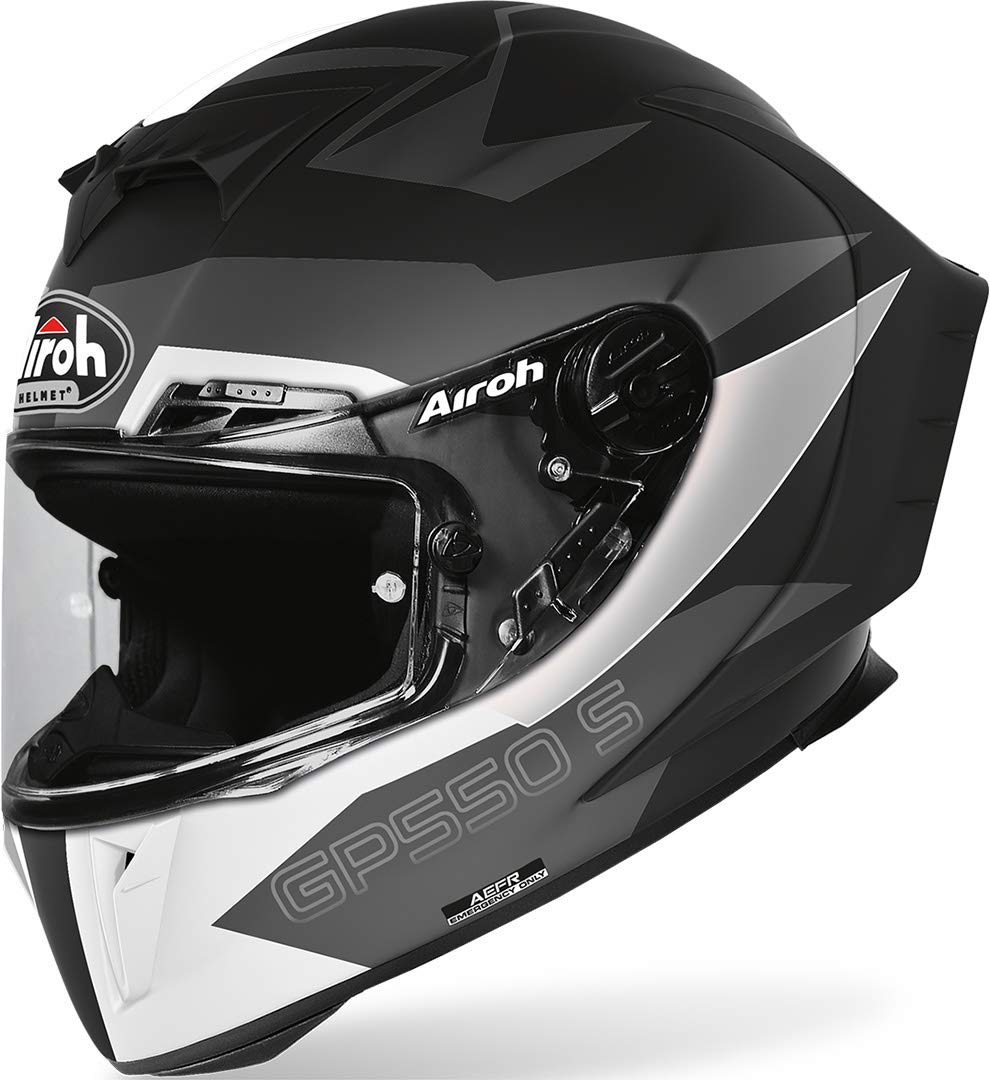 Airoh HELMET GP550 S VEKTOR BLACK MATT M von MOTOTOPGUN