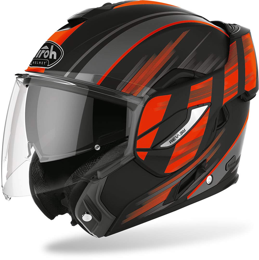 Airoh HELMET REV 19 IKON ORANGE MATT S von MOTOTOPGUN