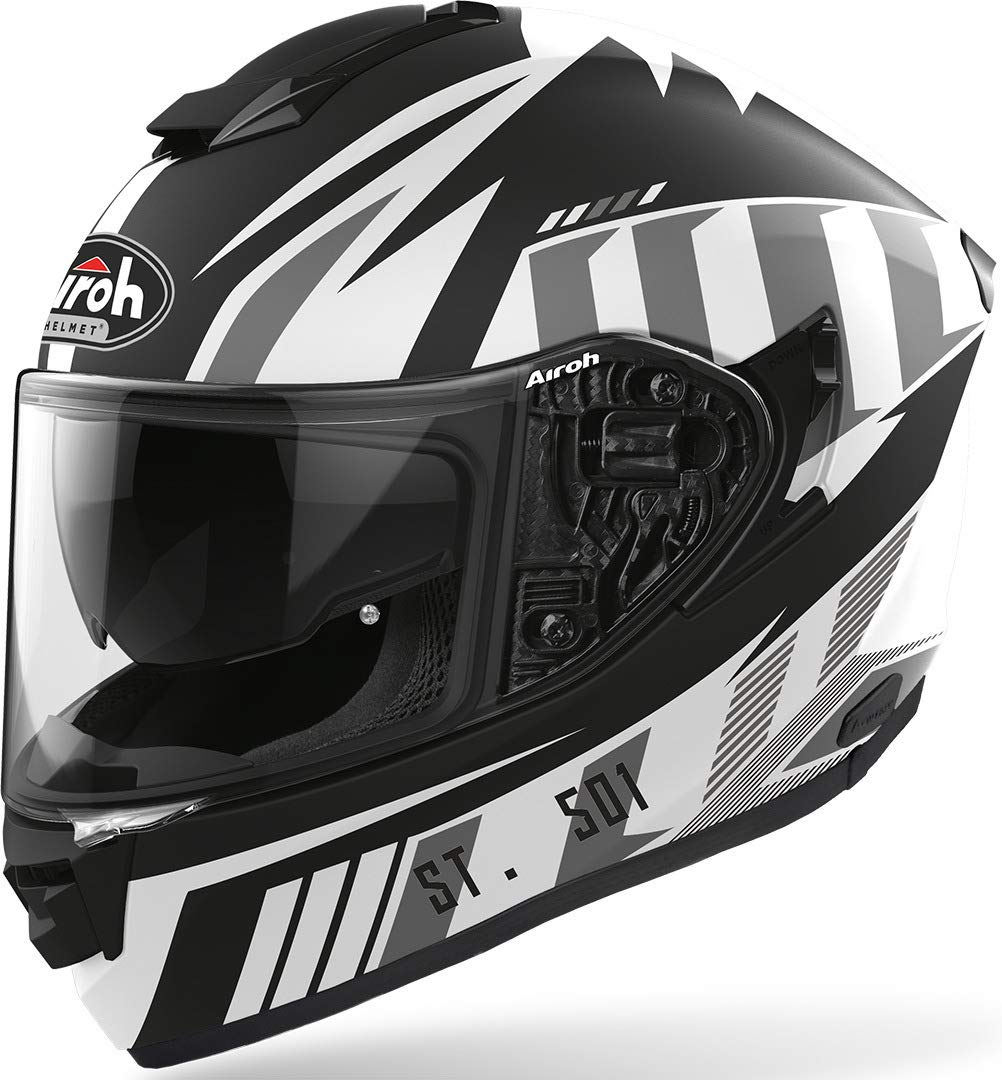 Airoh HELMET ST501 BLADE WHITE MATT M von MOTOTOPGUN