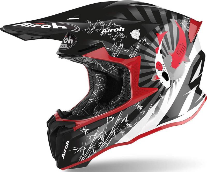 Airoh HELMET TWIST 2.0 KATANA RED GLOSS L von MOTOTOPGUN