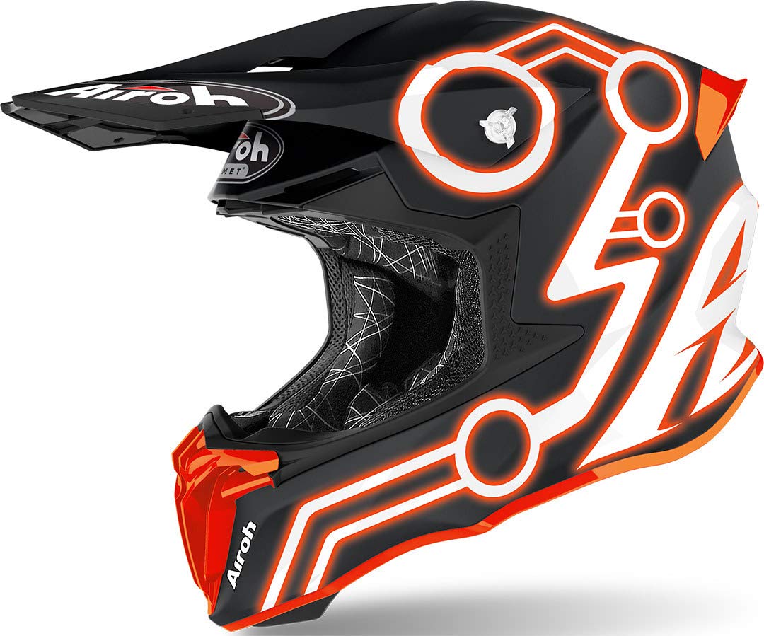 Airoh HELMET TWIST 2.0 NEON ORANGE MATT M von MOTOTOPGUN