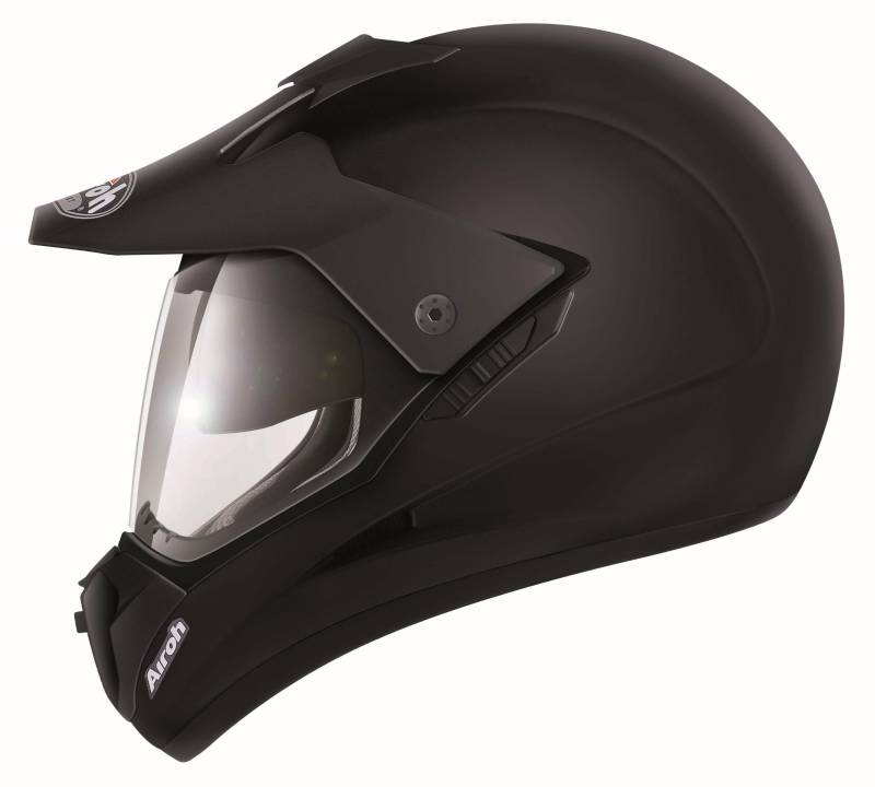 Airoh S502 Motorrad Helm S5, Größe : 62 cm, Schwarz von MOTOTOPGUN