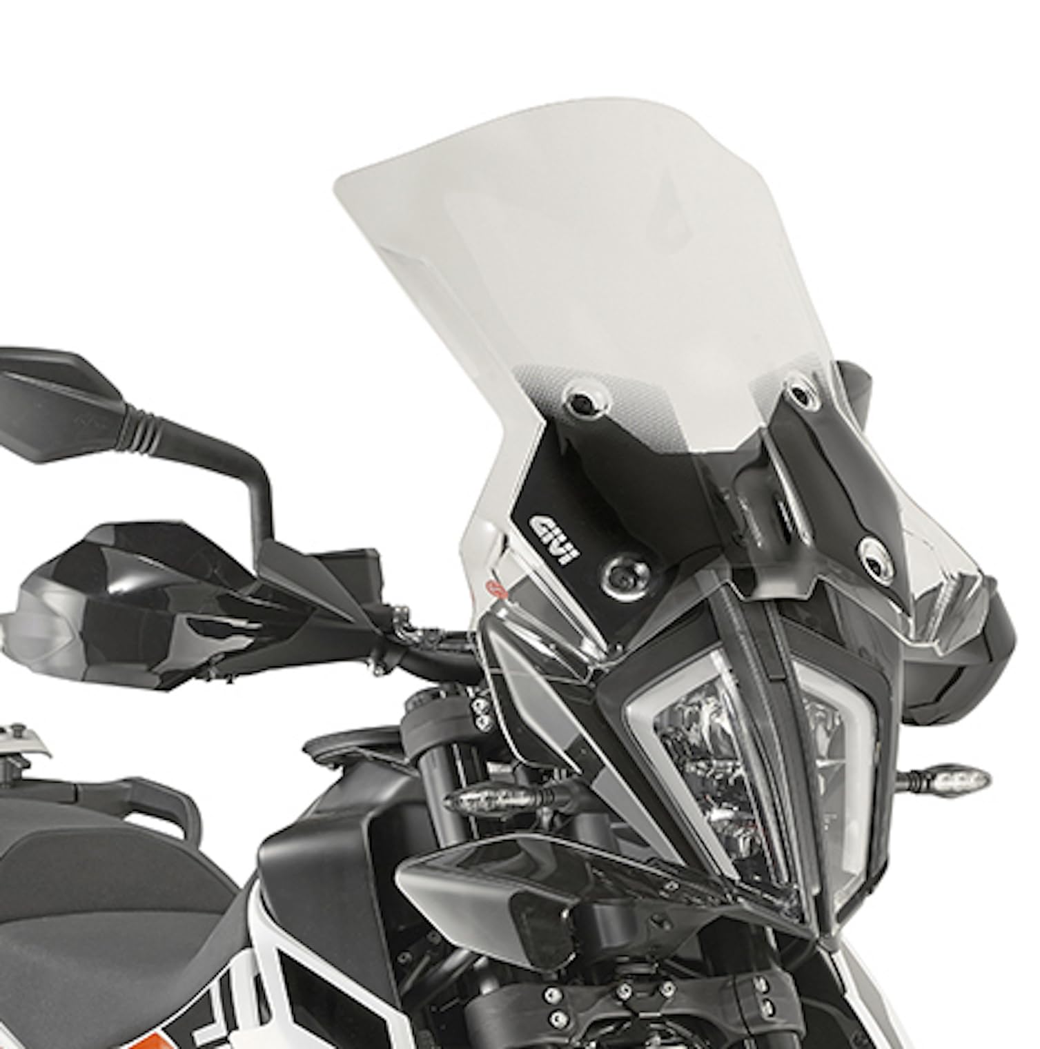 Givi 7710dt+d7711kit Windschutz transparent kompatibel mit KTM 390 Adventure 2020 2021 2022 mototopgun von MOTOTOPGUN