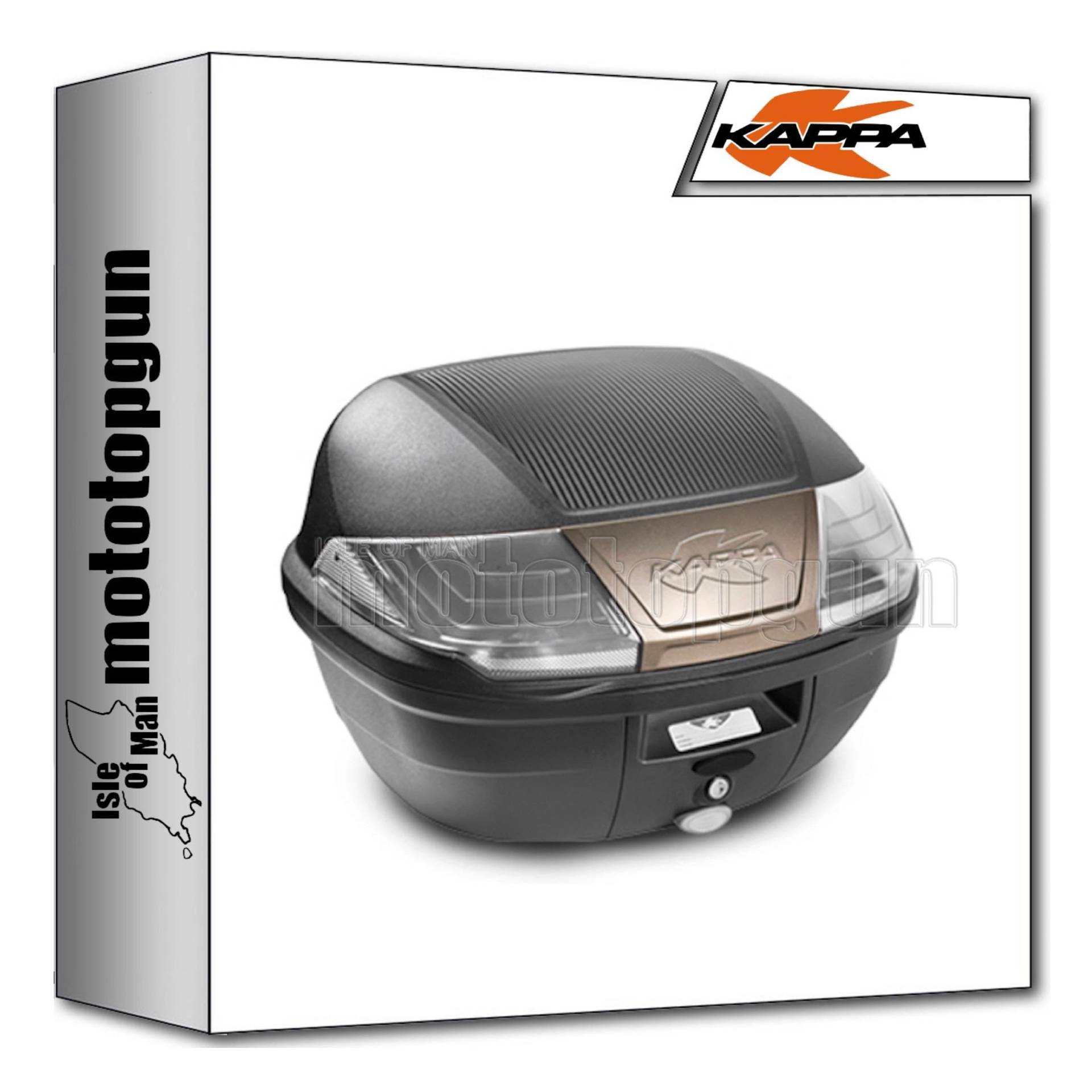 kappa koffer k400nt 40 lt + trager monolock kompatibel mit piaggio mp3 300 hpe 2019 2020 2021 2022 2023 mototopgun von MOTOTOPGUN