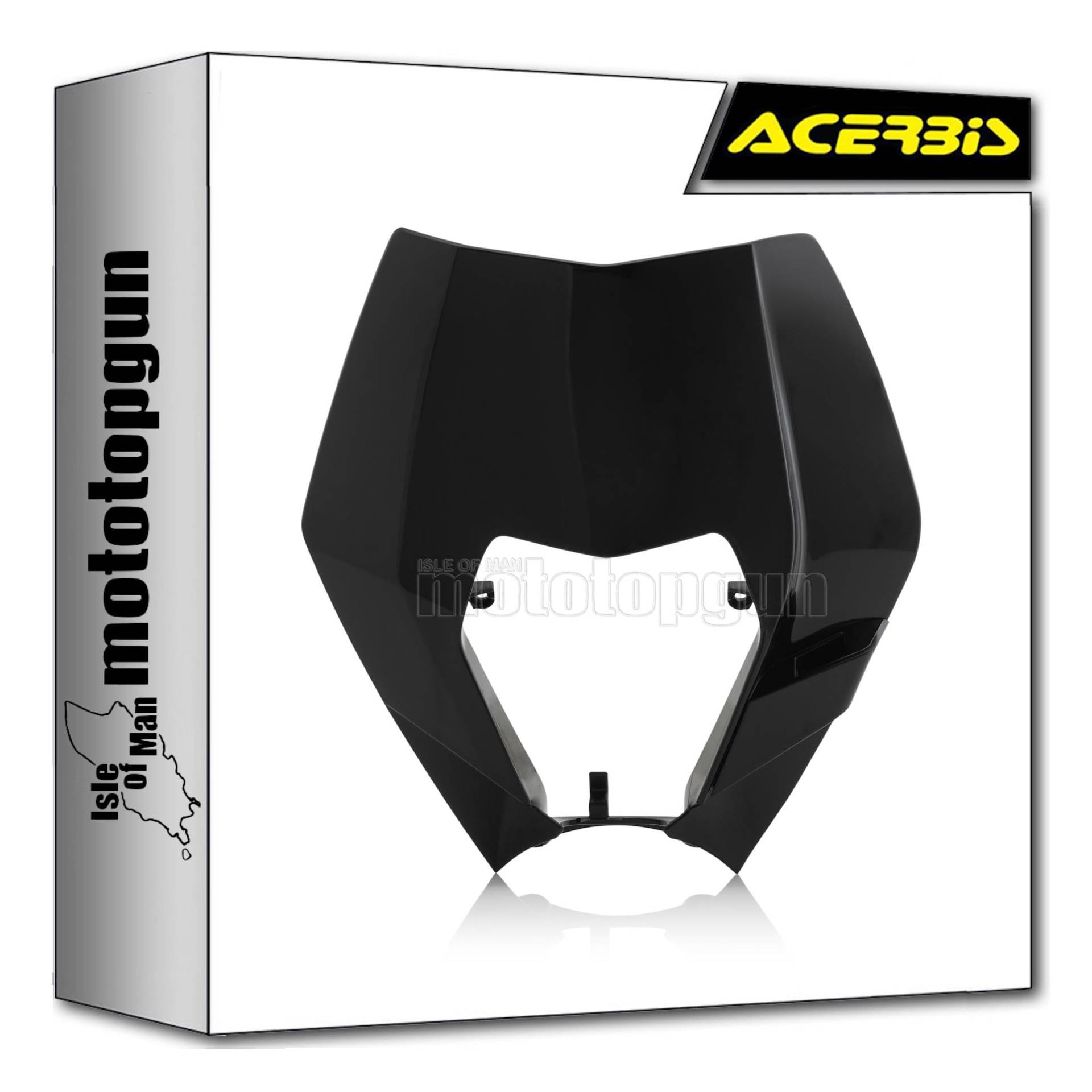 acerbis 0023561.090 scheinwerfer schwarz kompatibel mit ktm exc-f 350 2008 2009 2010 2011 2012 2013 mototopgun von MOTOTOPGUN