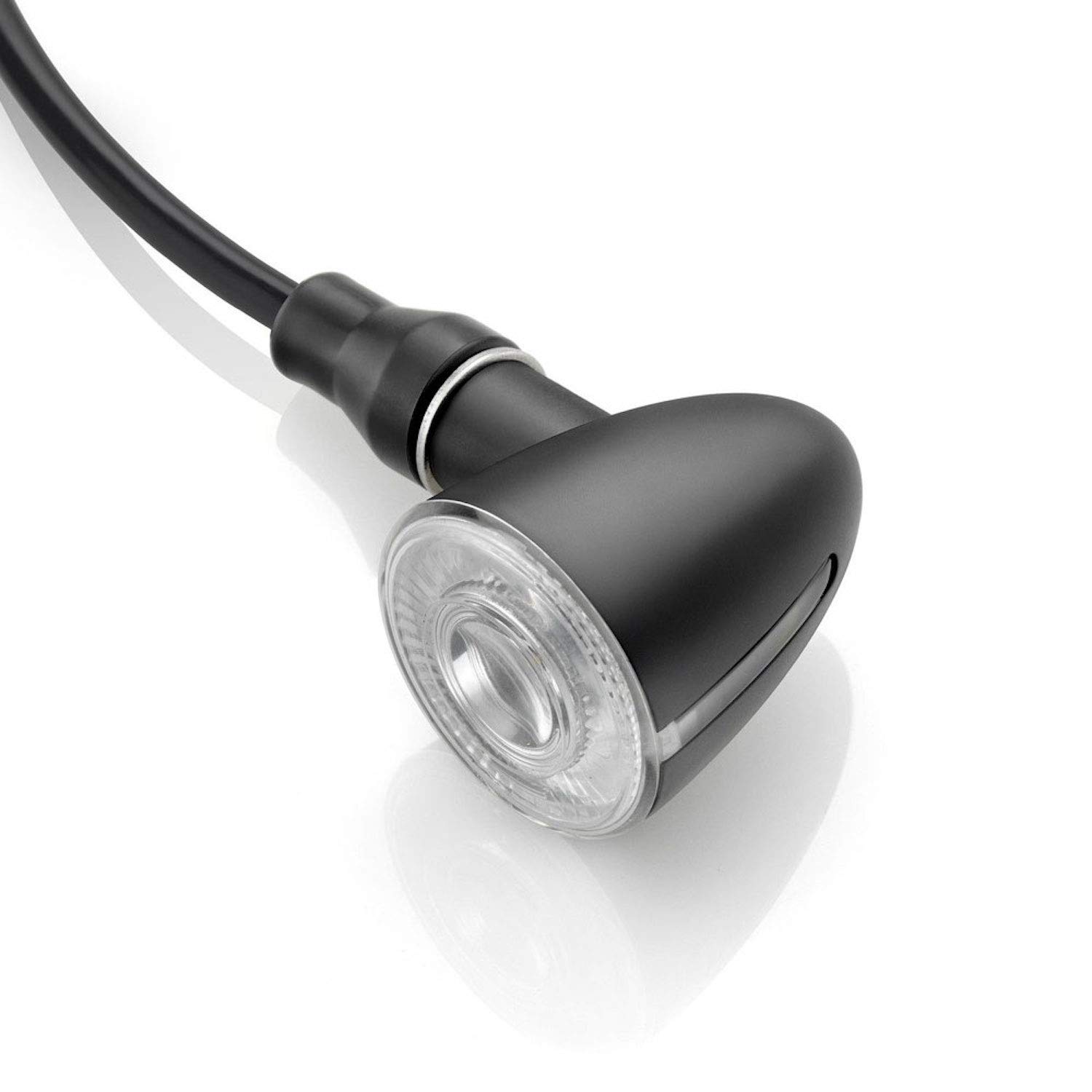 MOTOTOPGUN fr160b rizoma blinker led vorne zugelassen schwarz kompatibel mit universale von MOTOTOPGUN