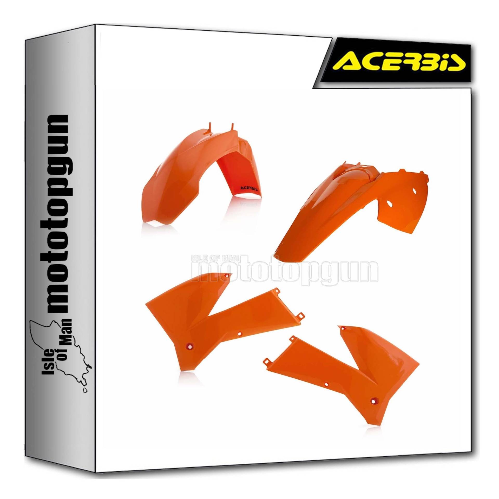 acerbis 0008193.010 plastic kit orange kompatibel mit ktm exc 200 2005 2006 2007 mototopgun von MOTOTOPGUN