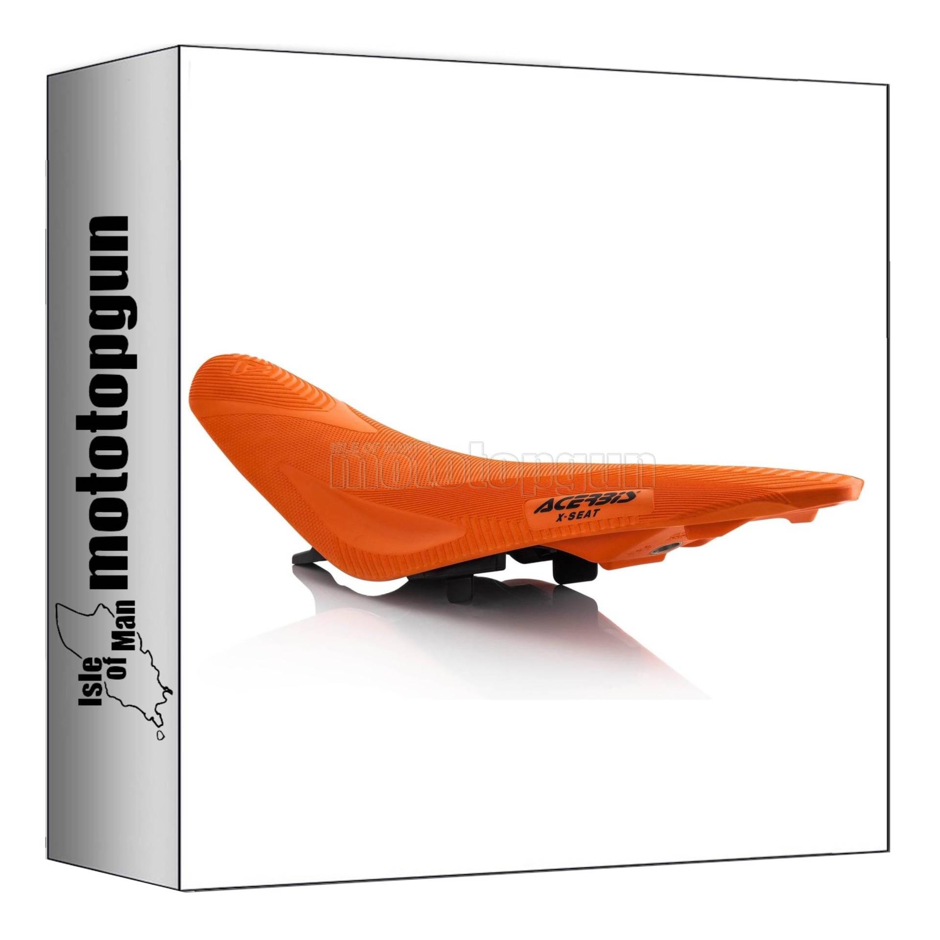 acerbis 0015618.010 sitz x-seat hard race orange kompatibel mit ktm exc 125 2012 2013 2014 2015 2016 mototopgun von MOTOTOPGUN